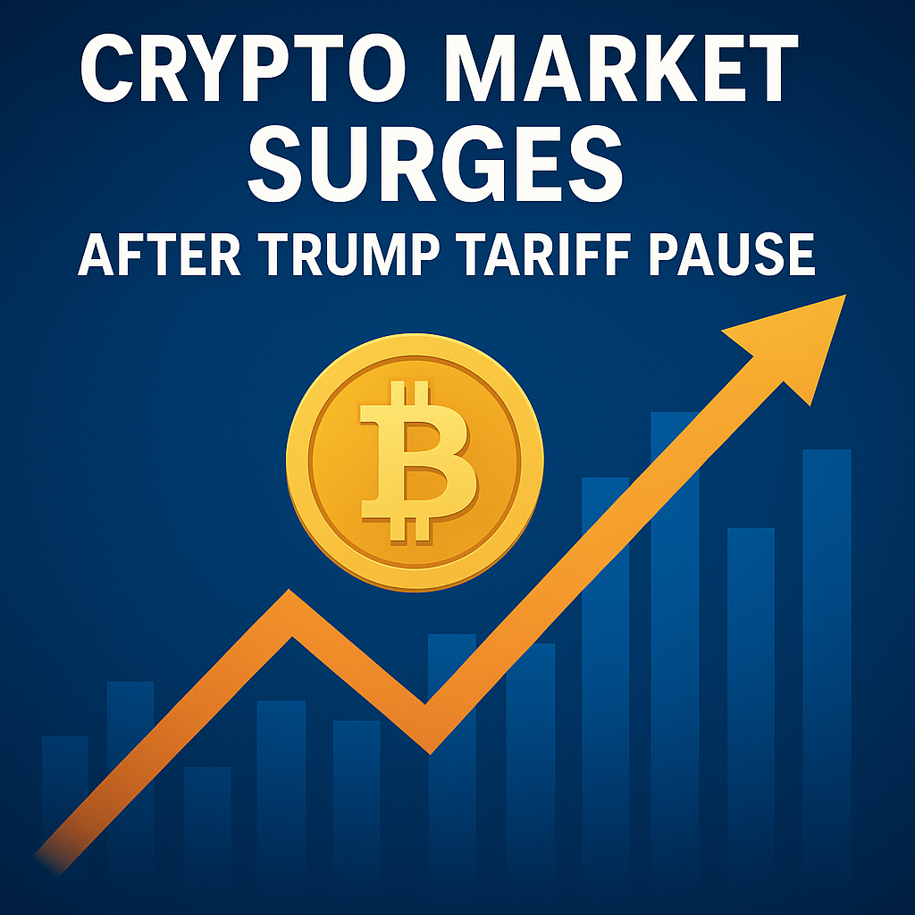 Crypto Market Surges After Trump Announces Tariff Pause